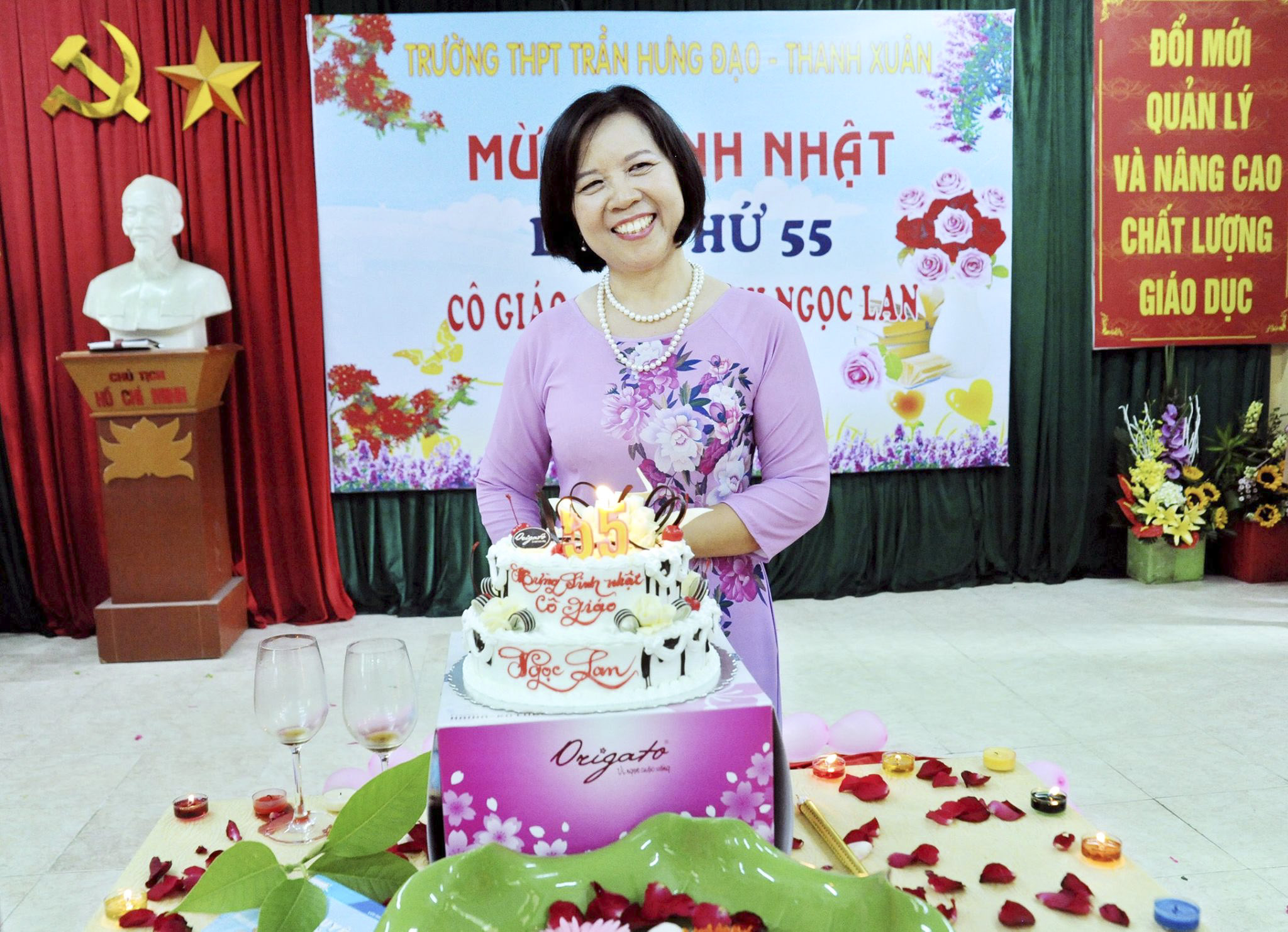 Mừng sinh nhật lần thứ 55 c gio Nguyễn Thị Ngọc Lan